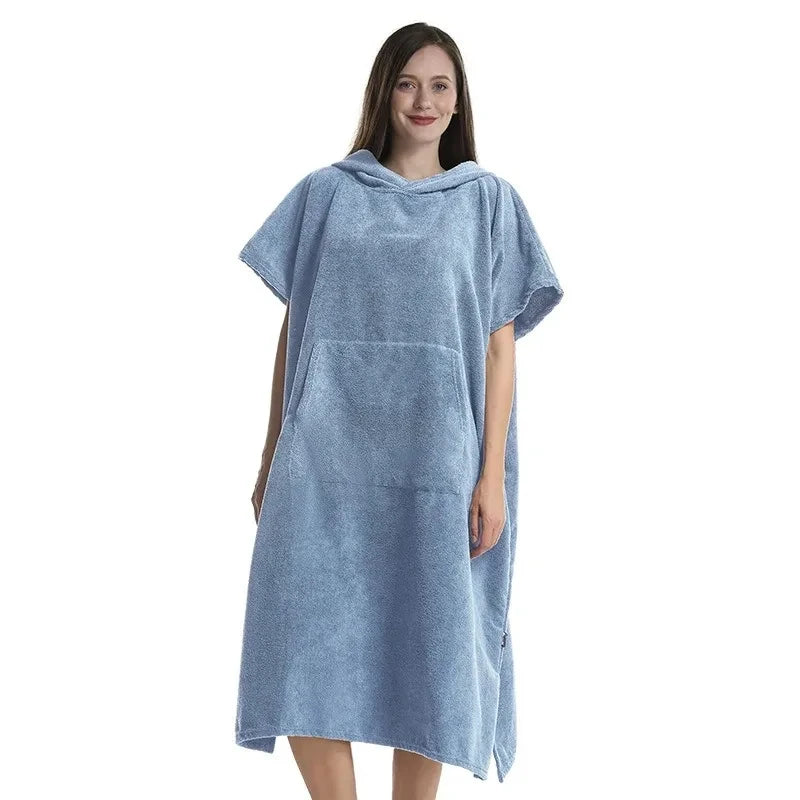 Sneldrogende Handdoekponcho | Navando