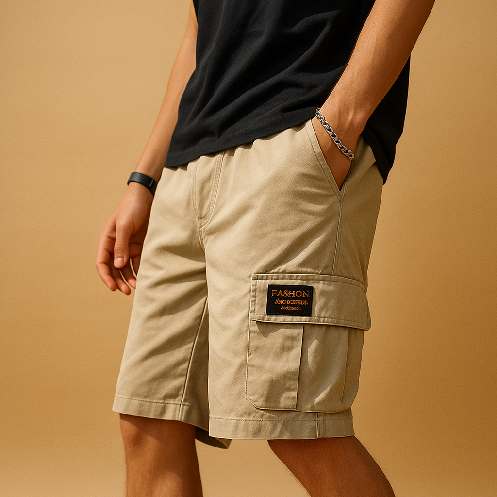 Sneldrogende | Lichtgewicht cargo shorts met meerdere zakken 1