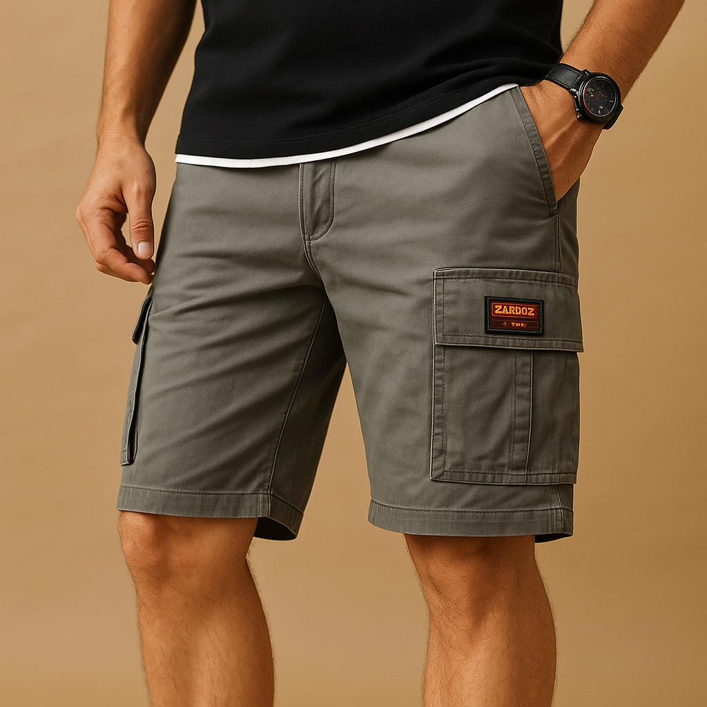 Sneldrogende | Lichtgewicht cargo shorts met meerdere zakken 2