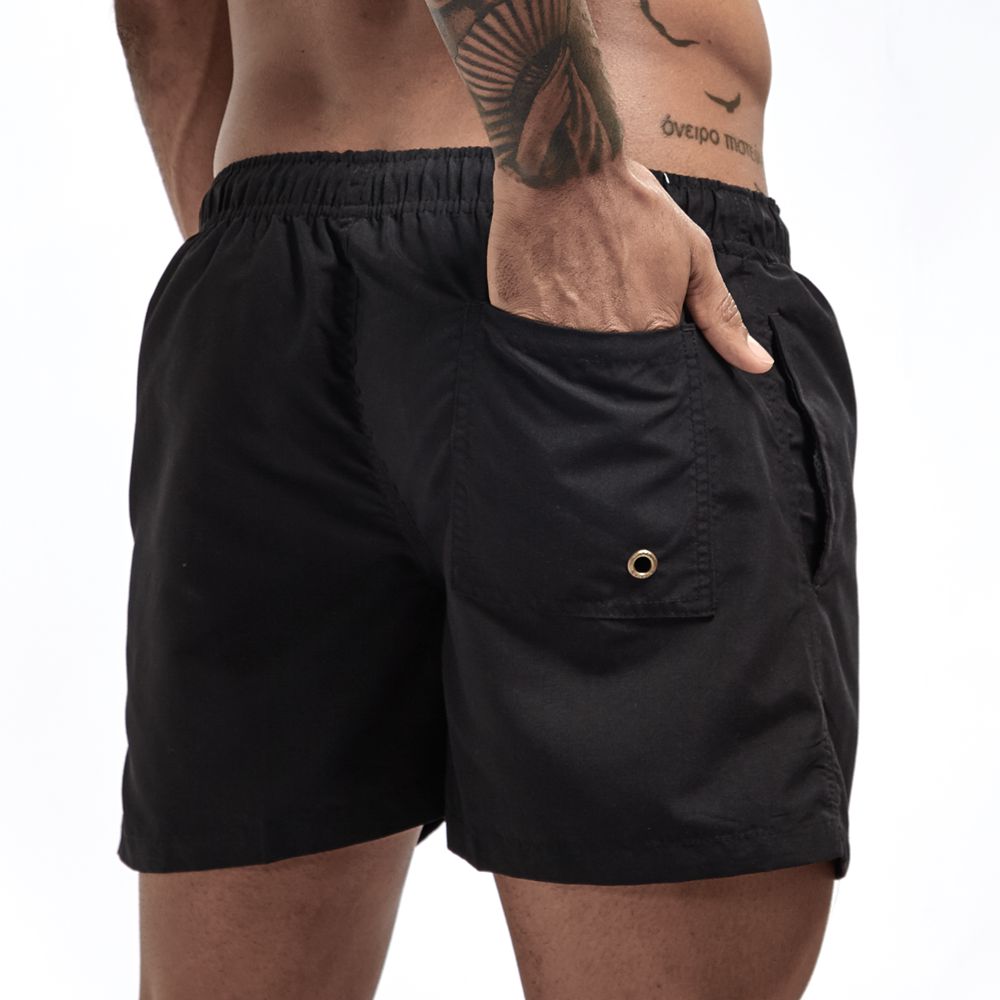 Sneldrogende zwembroek | Lichtgewicht polyester met elastische tailleband 3