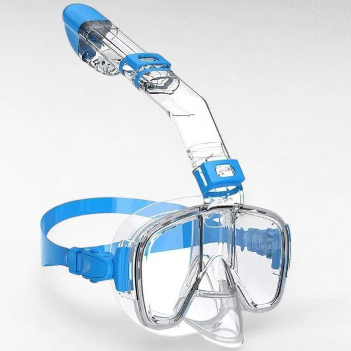 Snorkelmasker | Dry top-systeem met panoramisch zicht 5
