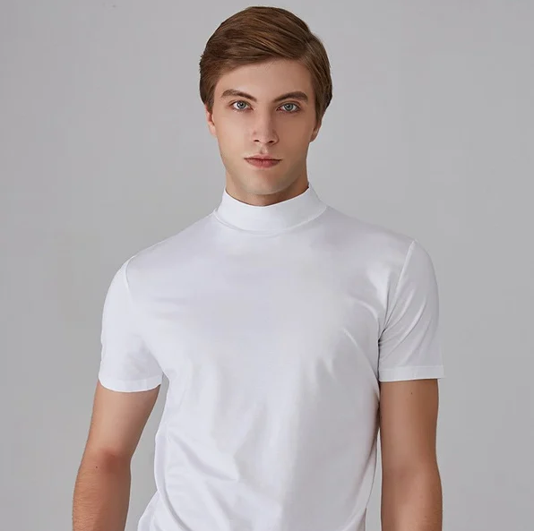 Sportief Shirt Met Opstaande Kraag | Navando