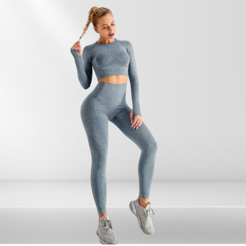 Lina - Complete 5-Delige Stretch Sportkleding Set voor Dames