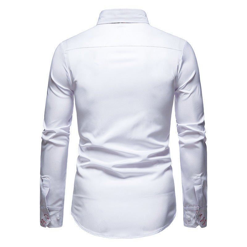Stijlvol | Modern overhemd met lange mouwen 1