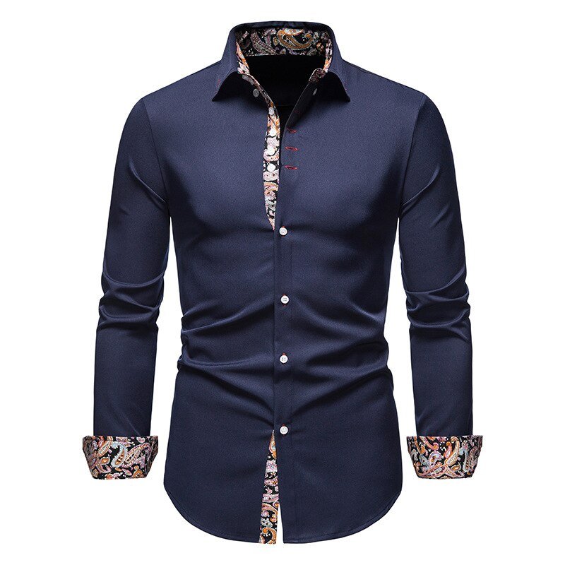 Stijlvol | Modern overhemd met lange mouwen 2