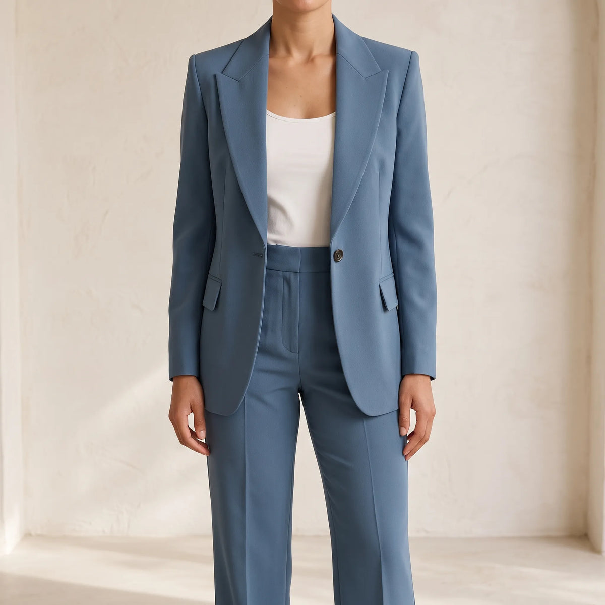 Stijlvolle Avondkleding | Tweedelig Broekpak Voor Dames