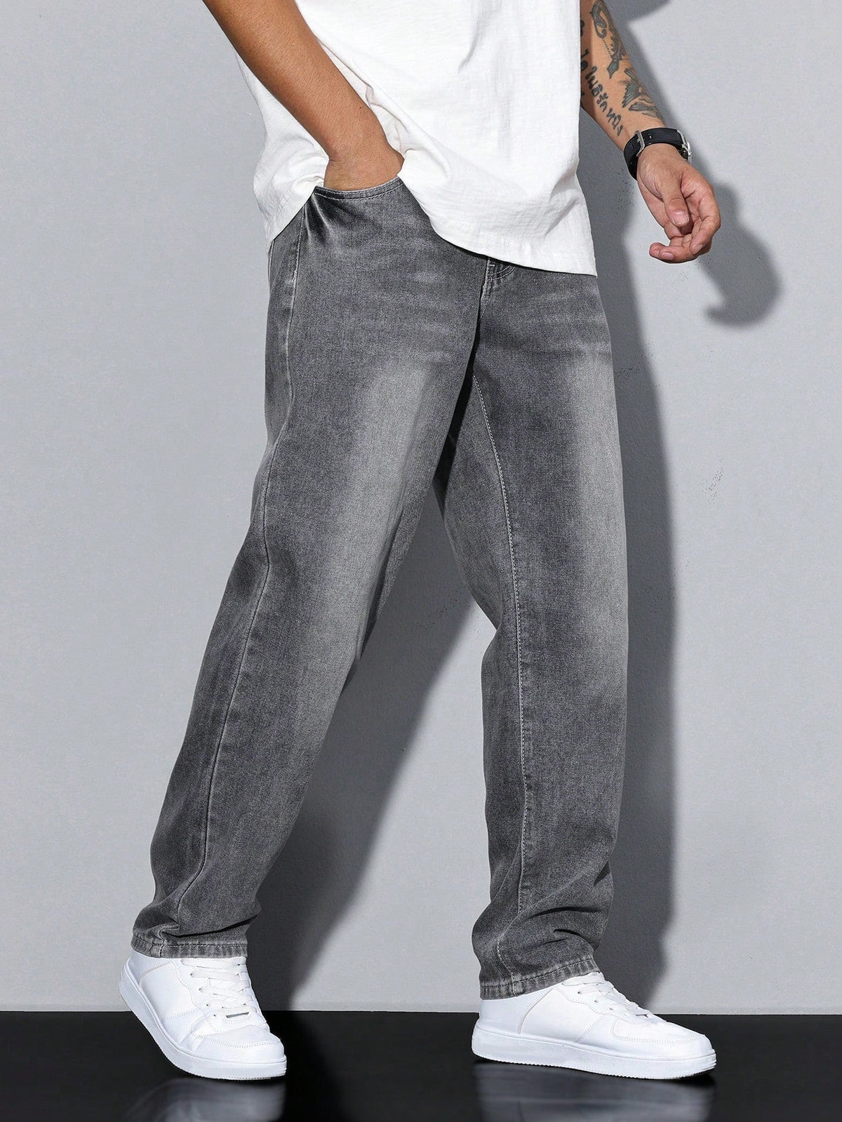 Straight Fit Jeans Heren - Comfortabele Spijkerbroek Voor Elk Seizoen