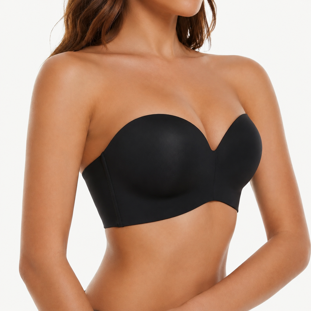 Soutien-gorge bandeau avec large bande | Navando