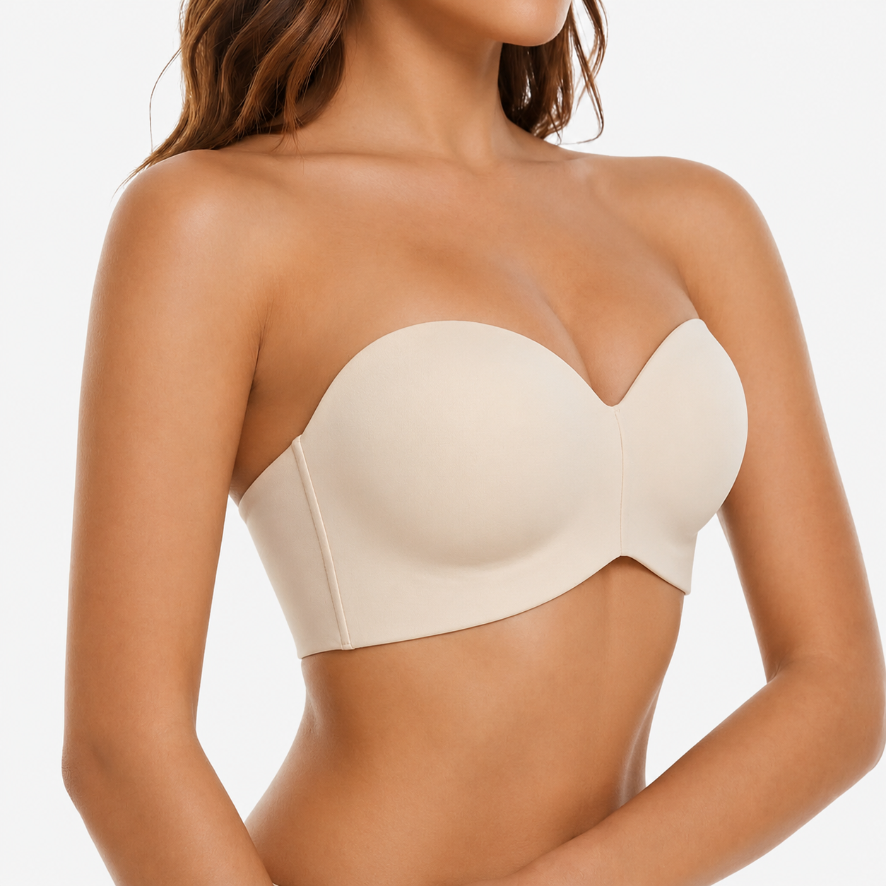 Soutien-gorge bandeau avec large bande | Navando