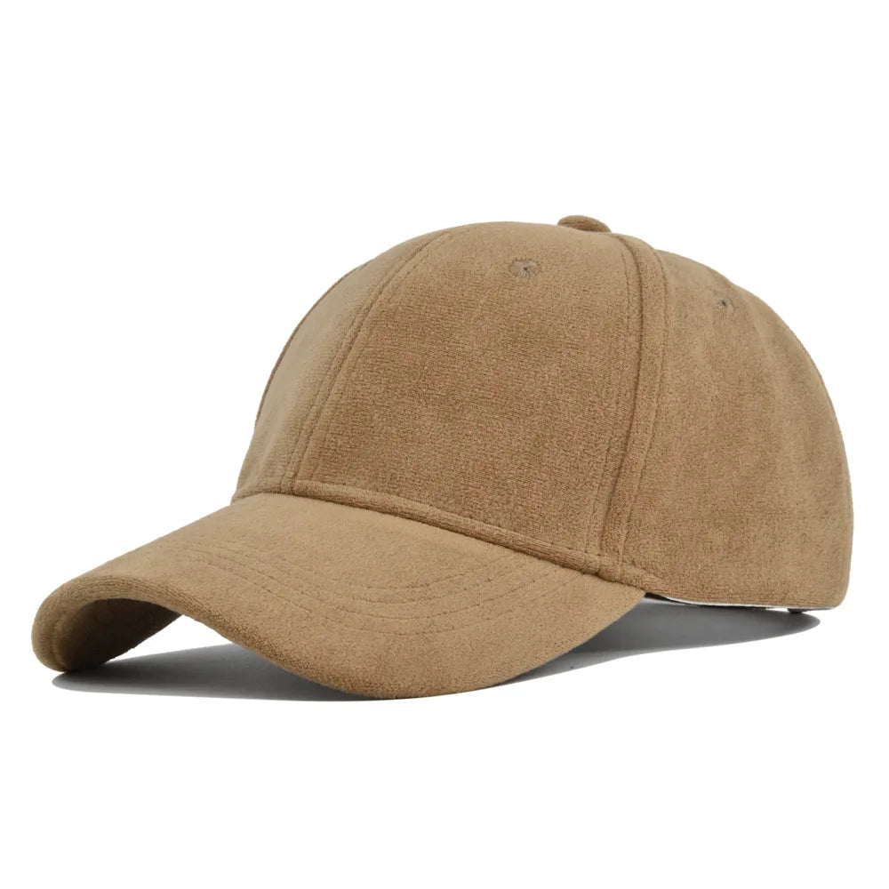 Suede Retro | Hoogwaardig faux suede baseballcap 1