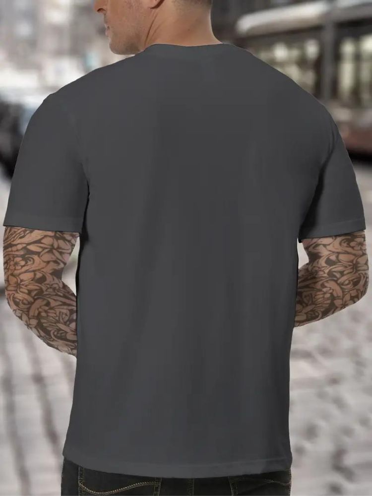 T-Shirt Met Verhoogde Hals | Navando
