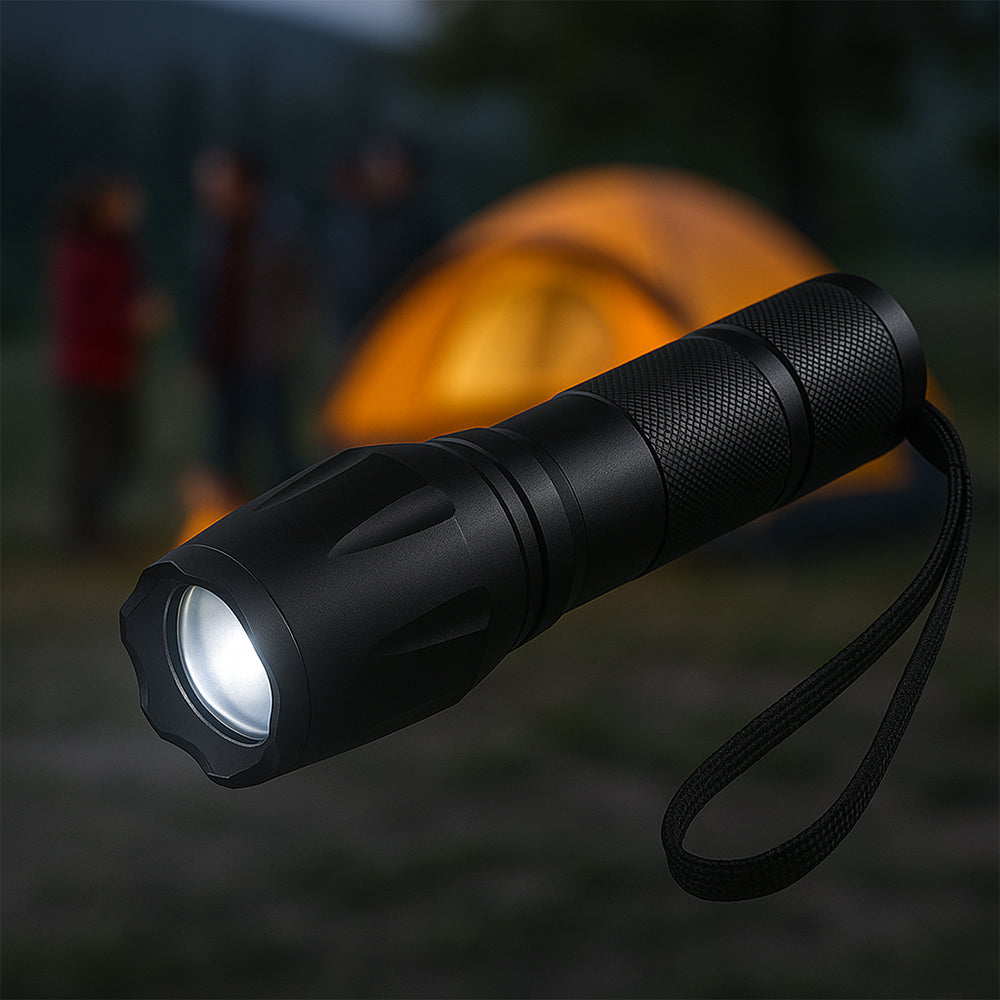 Taclight | Waterdichte LED-zaklamp met zoomfunctie 0