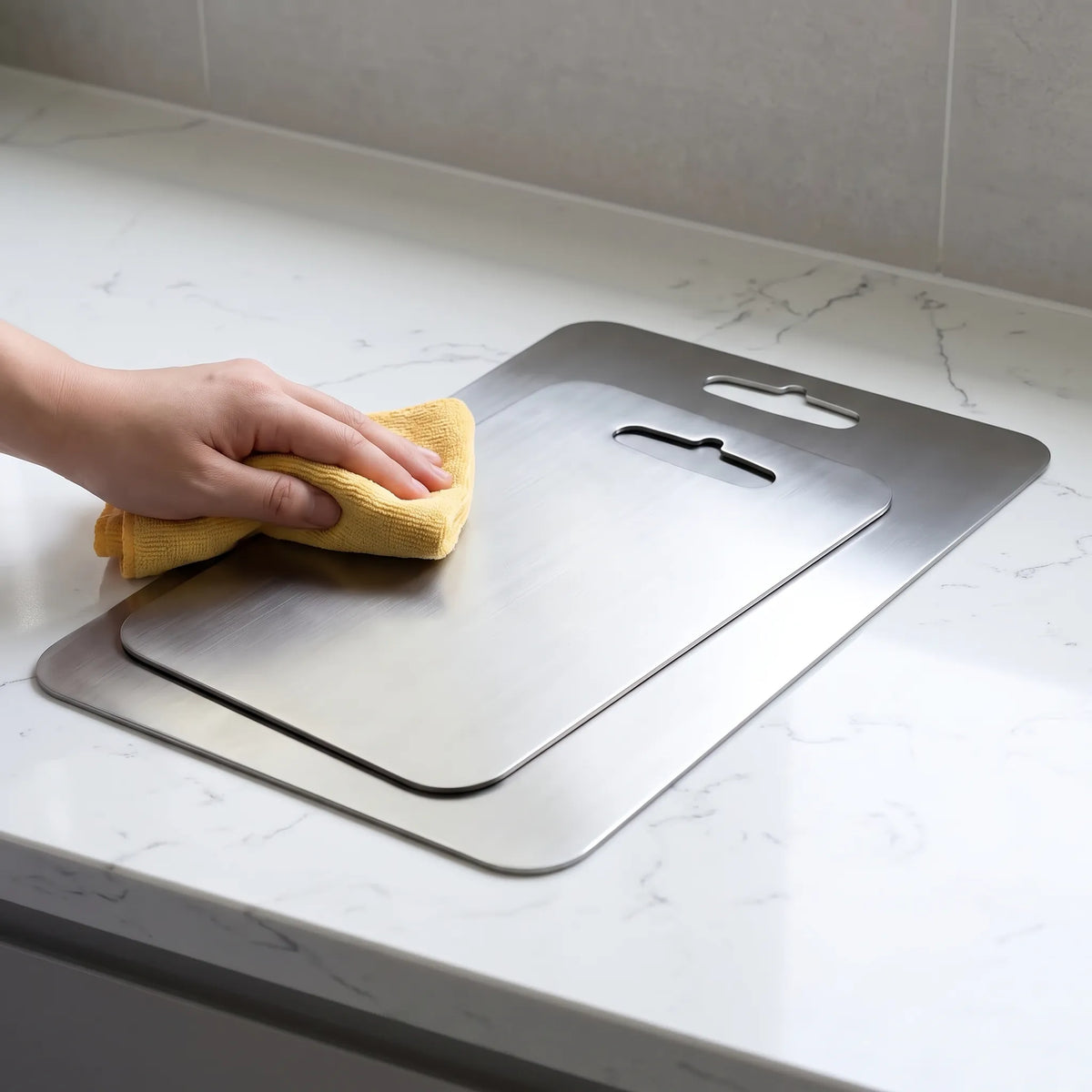 Titanium Snijplank Eenvoudig Schoon Te Maken