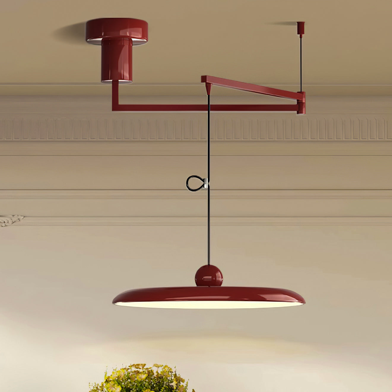 Tizio | Verstelbare hanglamp met acryl schaduw 2