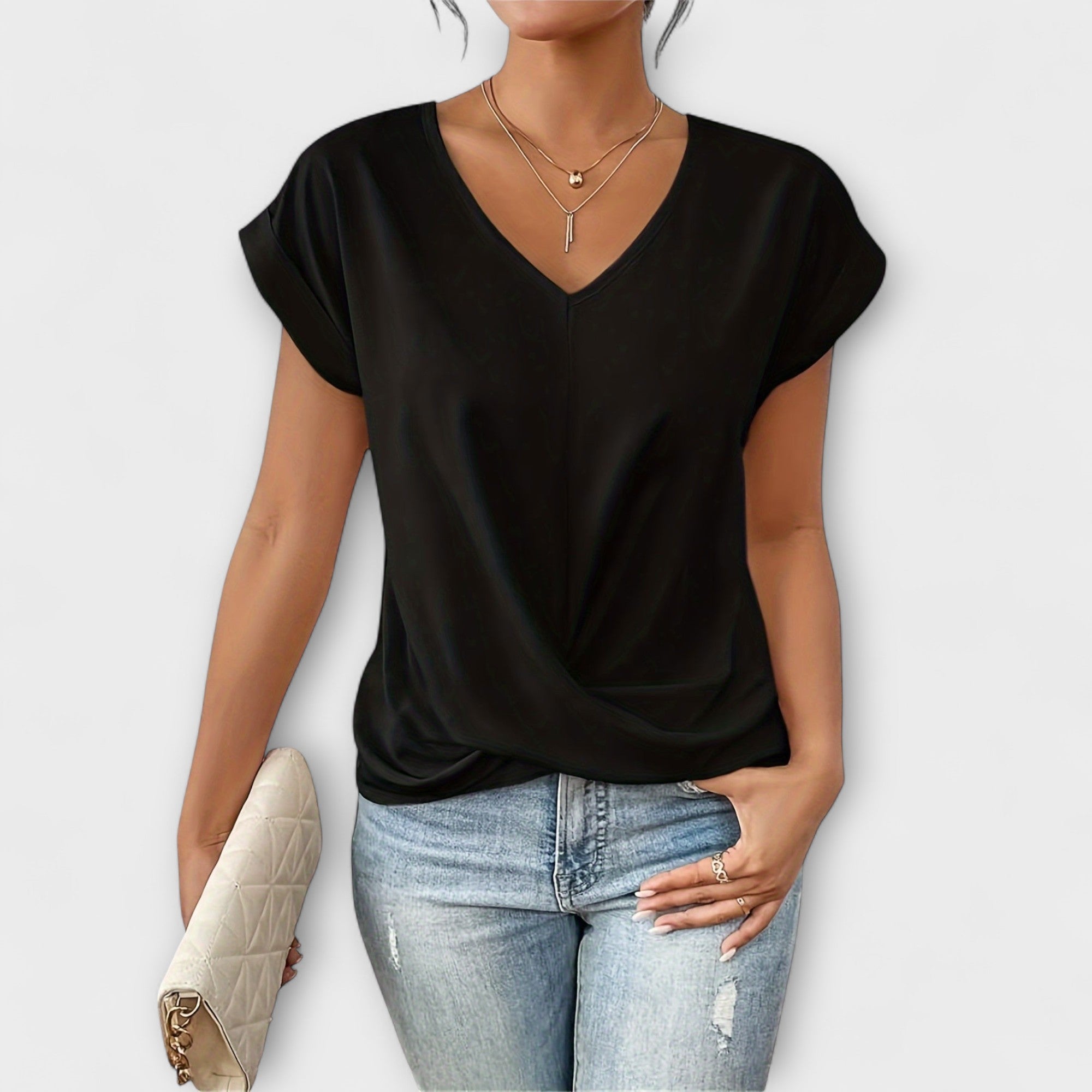 Top Met V-Hals | Navando