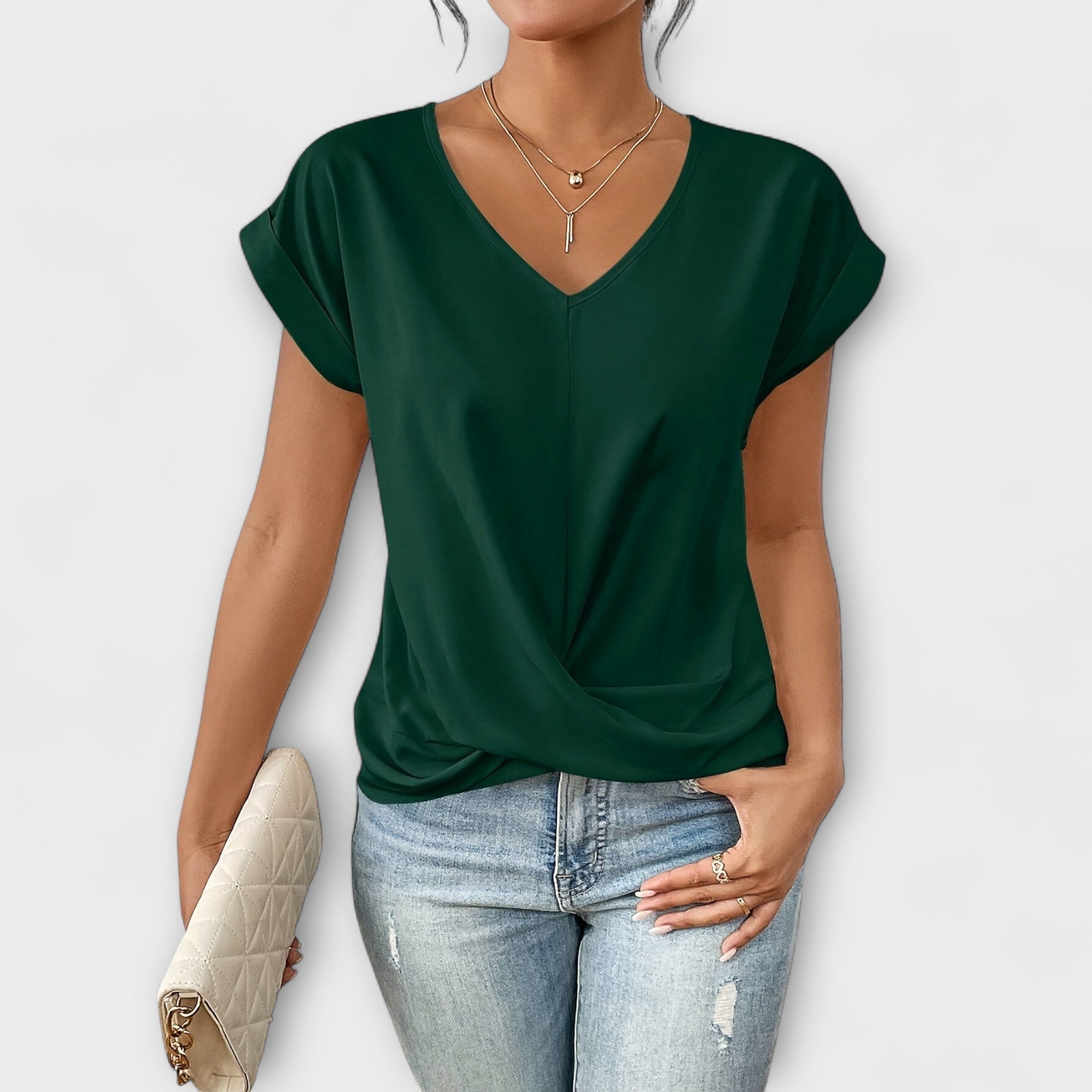 Top Met V-Hals | Navando