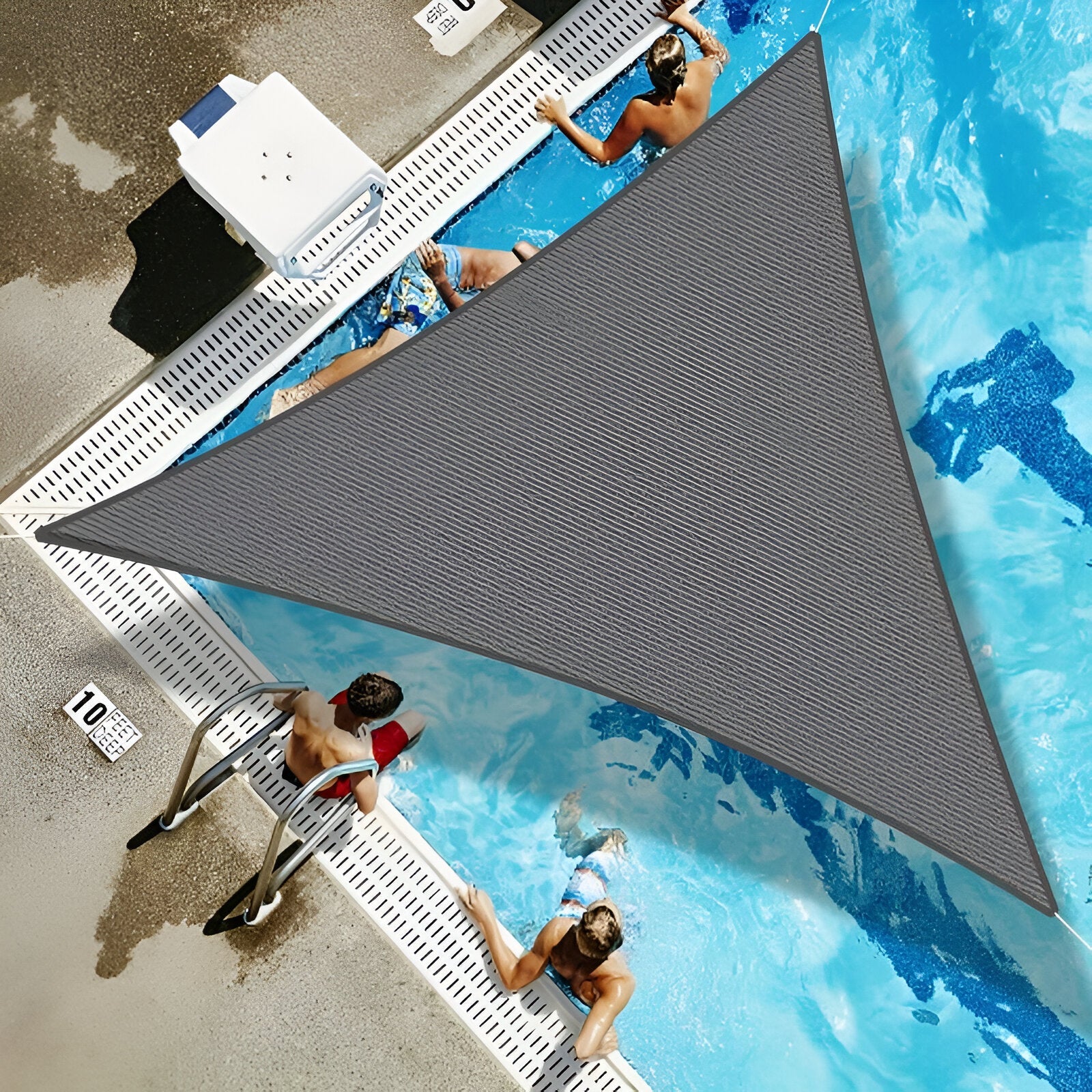 TriBlocker | Waterdicht driehoekig zonnezeil 4