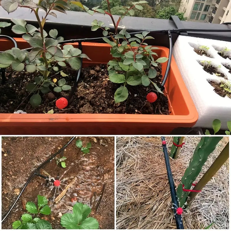 Tuinirrigatie | Verstelbare druppelsproeier met spuitfunctie 8