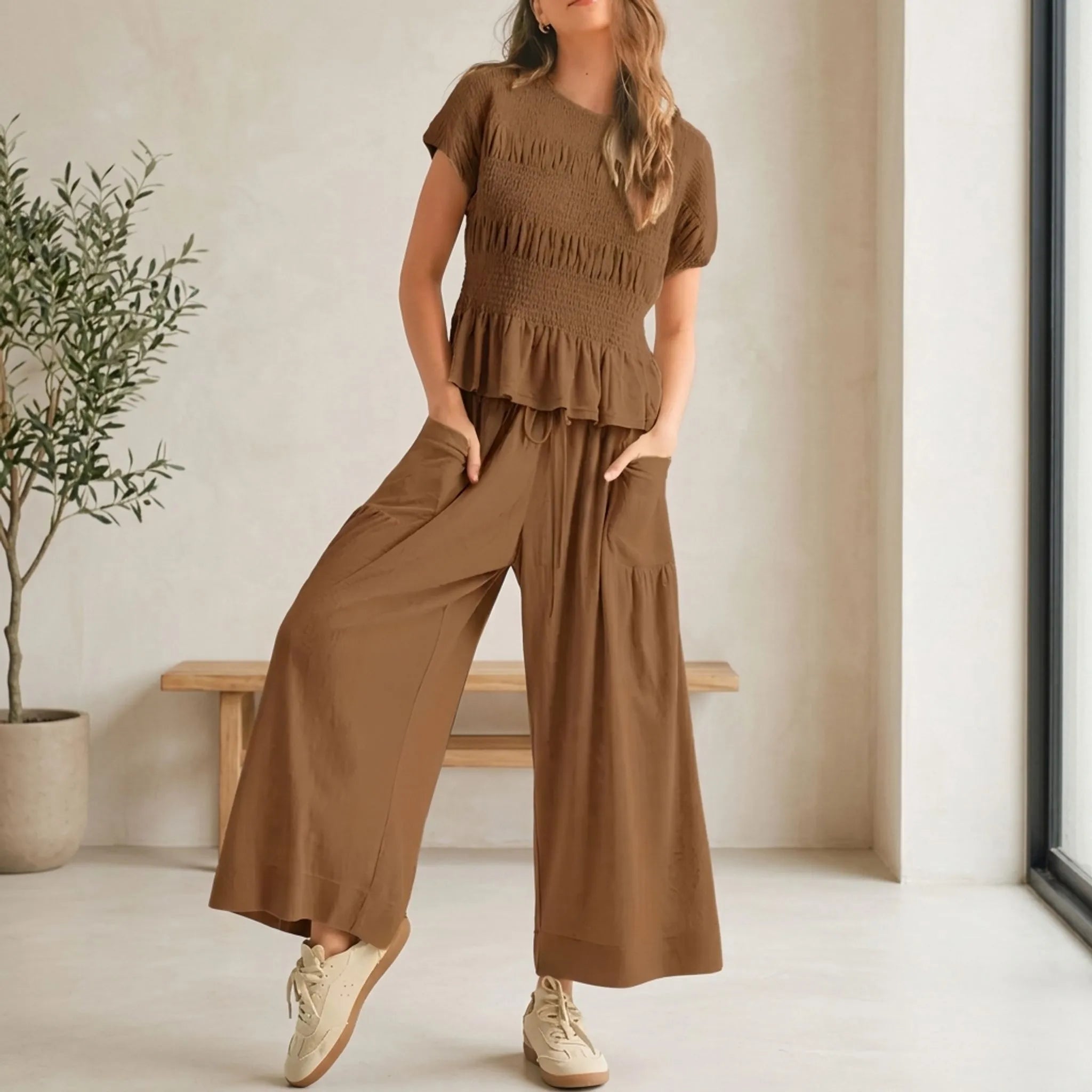Tweedelige Casual Set | Navando