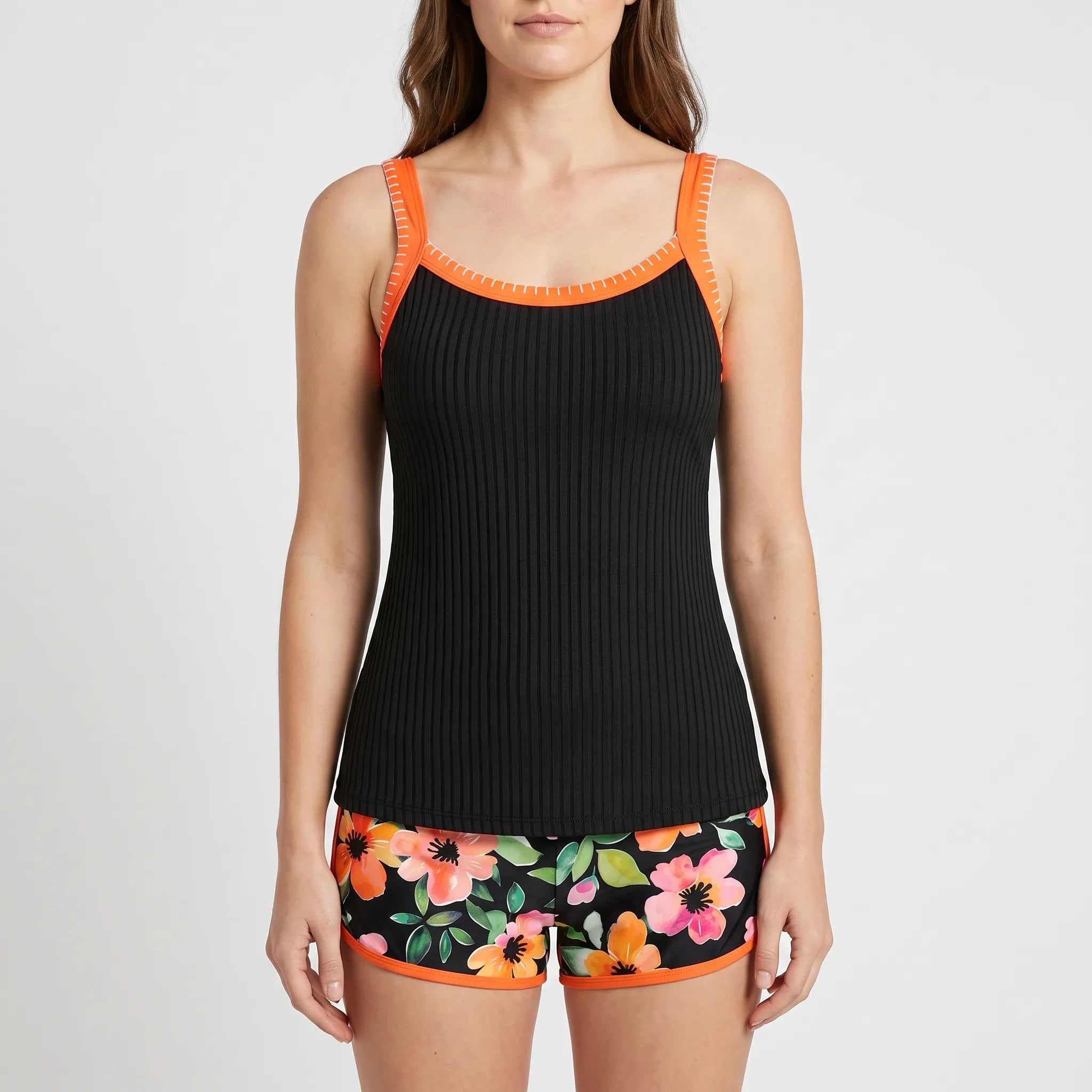 Tweedelige Corrigerende Tankini Set | Navando