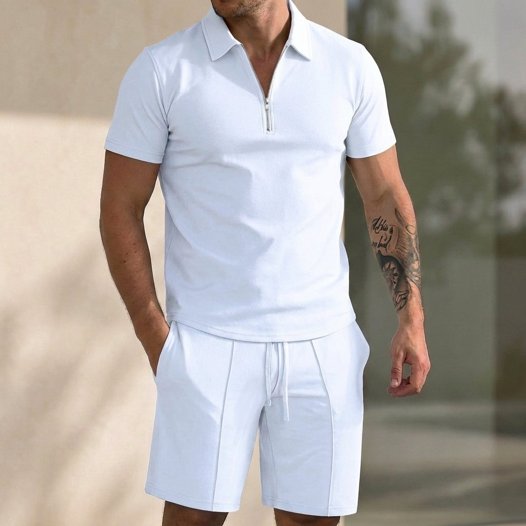 Tweedelige Polokraag Set | Navando