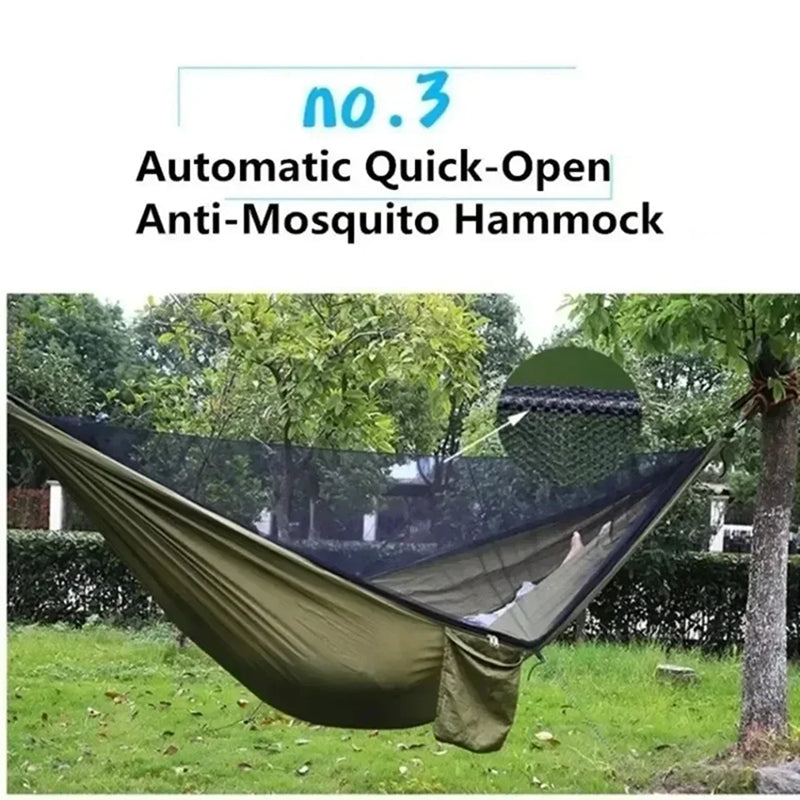 Tweepersoons Hangmat Met Insectennet | Navando