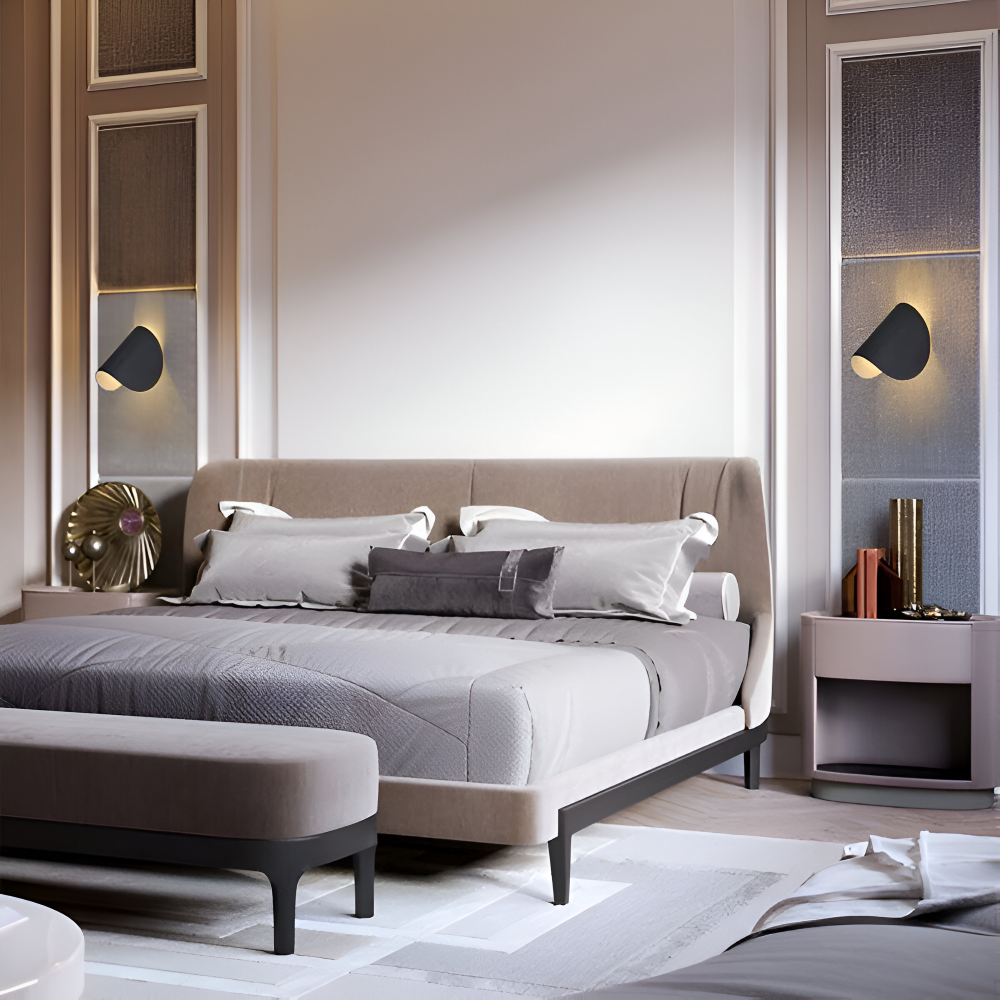 Twist | Draaibare metalen wandlamp met LED lichtbron 6