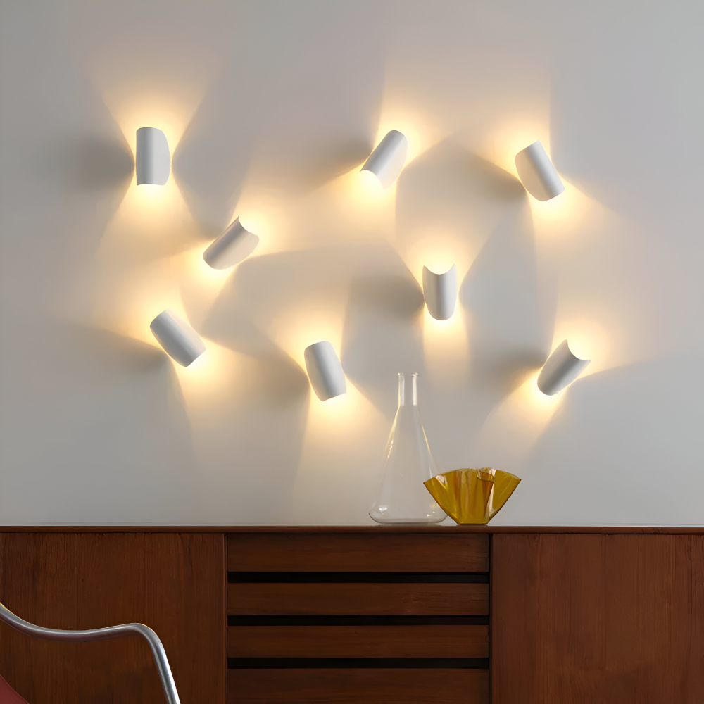 Twist | Draaibare metalen wandlamp met LED lichtbron 7