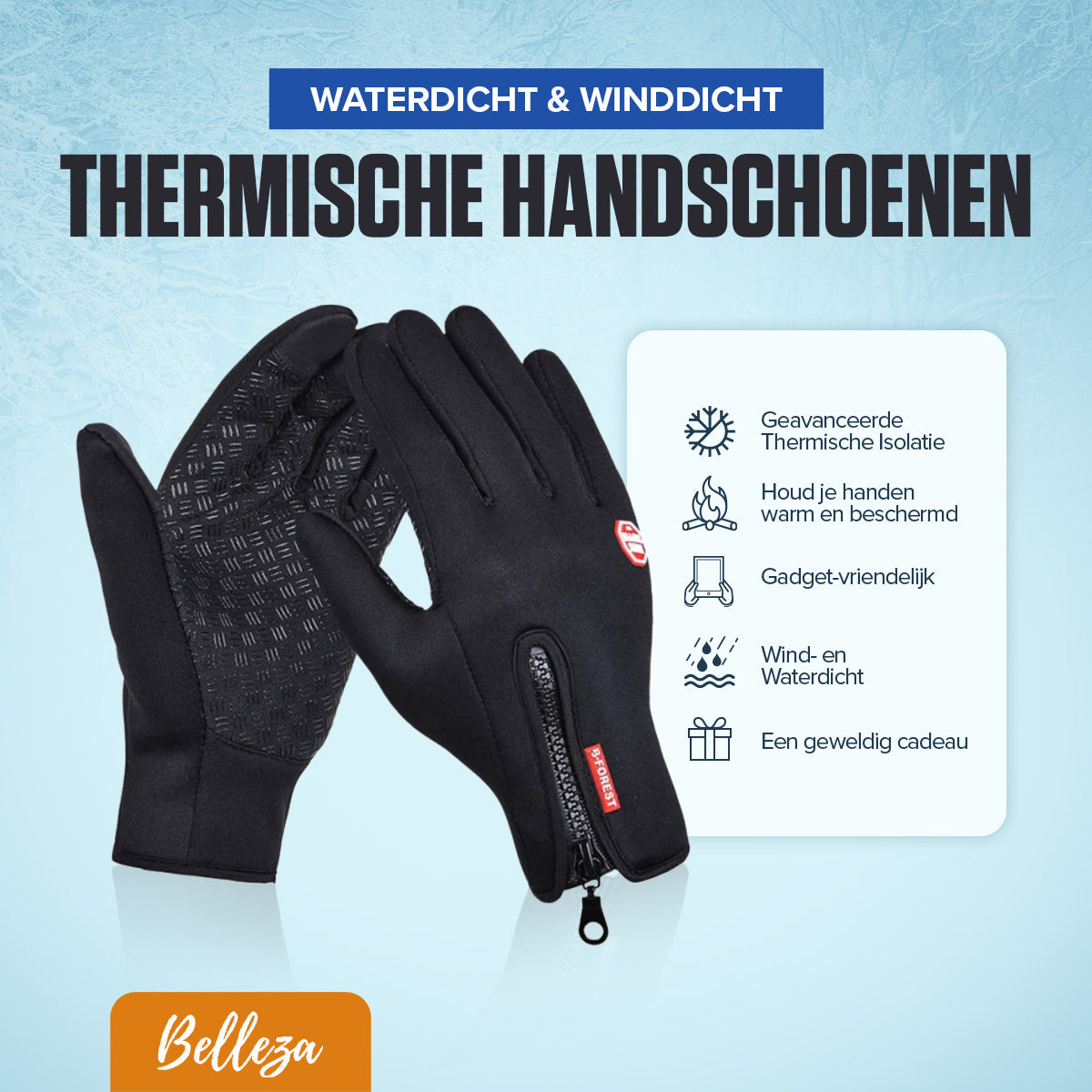 Ultimate | Thermische handschoenen met touchscreen functie 3