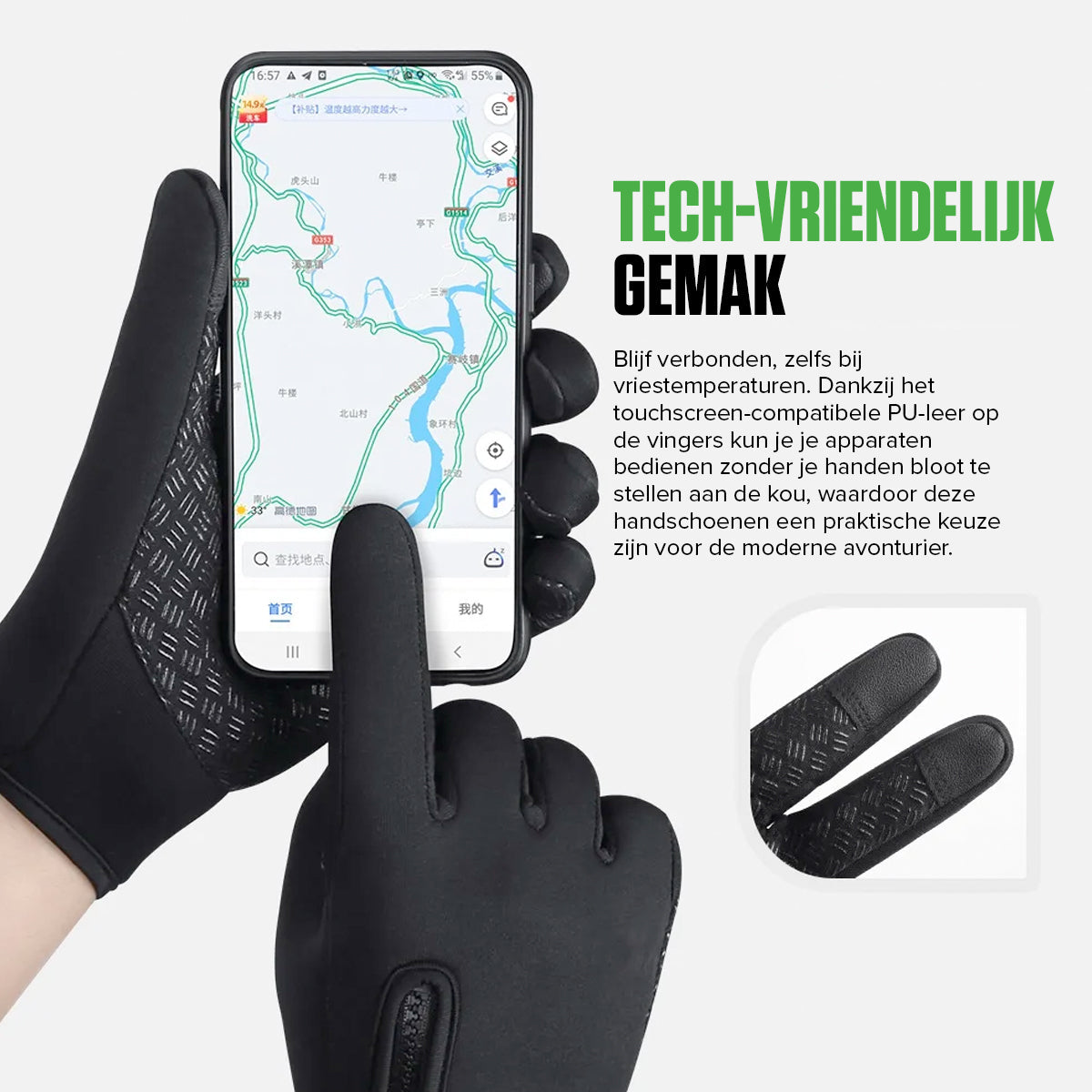 Ultimate | Thermische handschoenen met touchscreen functie 5