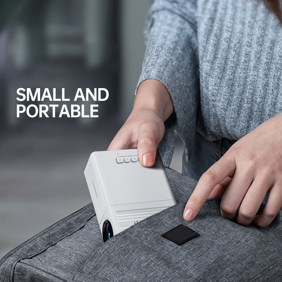 Ultra-Heldere Mini Projector 3000 Lumen – Draagbaar, HDTV & USB, Ideaal voor Thuisbioscoop & Buiten! 4