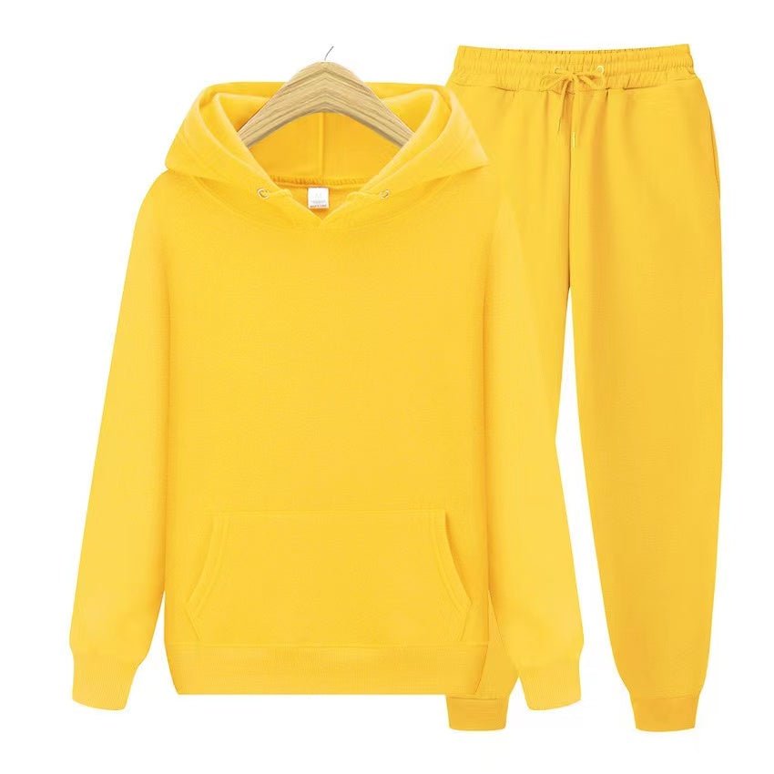 Unisex | Zacht ademend trainingspak met hoodie en joggerbroek 10