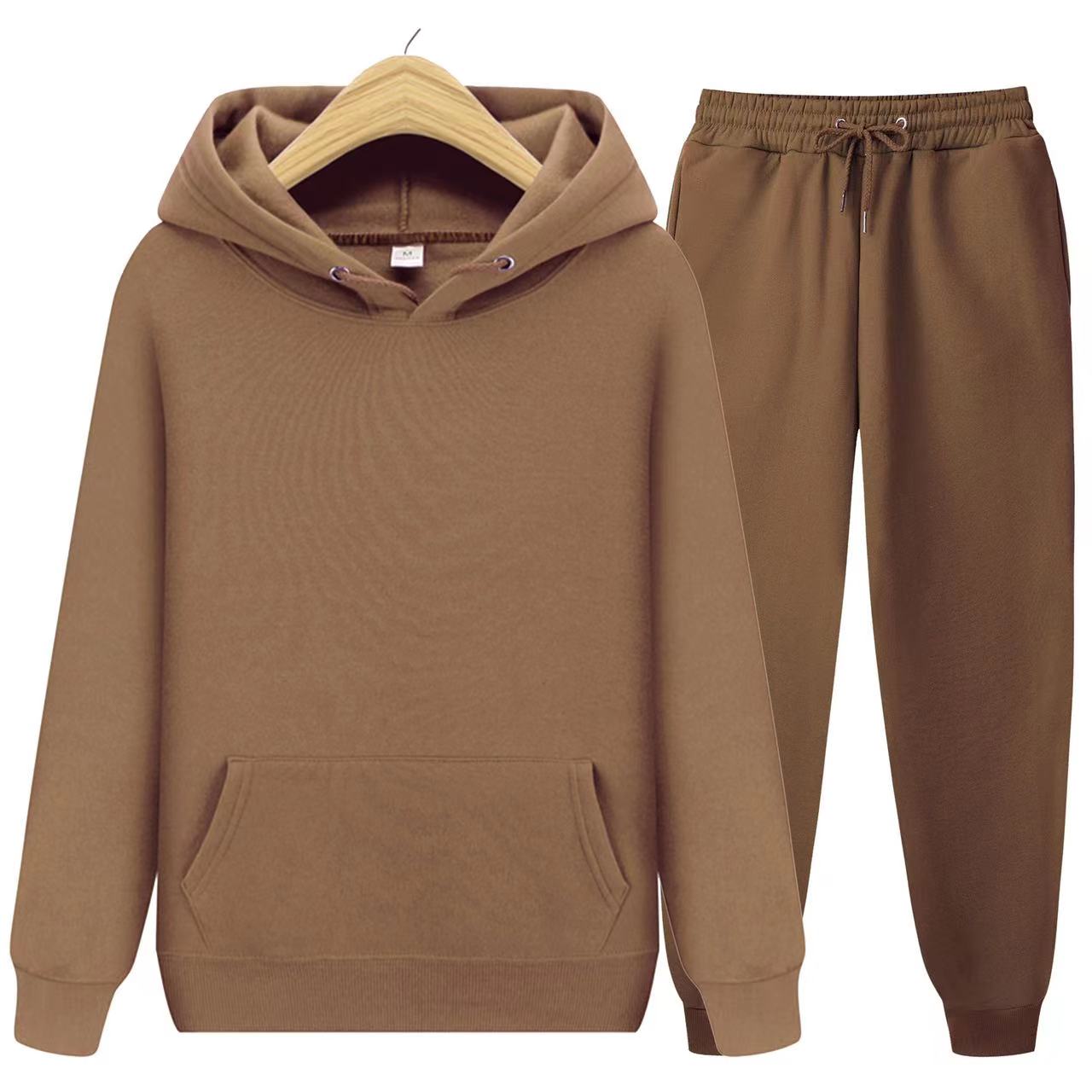 Unisex | Zacht ademend trainingspak met hoodie en joggerbroek 14