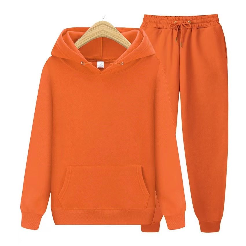 Unisex | Zacht ademend trainingspak met hoodie en joggerbroek 17