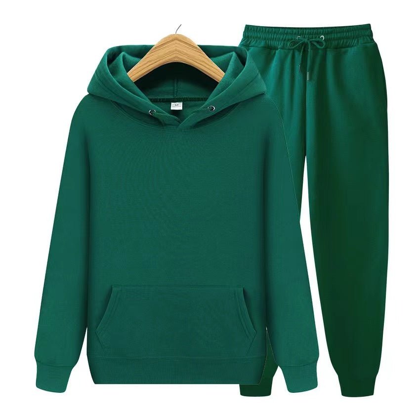 Unisex | Zacht ademend trainingspak met hoodie en joggerbroek 18