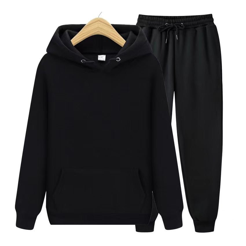 Unisex | Zacht ademend trainingspak met hoodie en joggerbroek 3