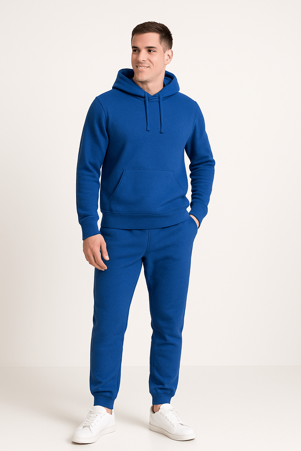 Unisex | Zacht ademend trainingspak met hoodie en joggerbroek 4