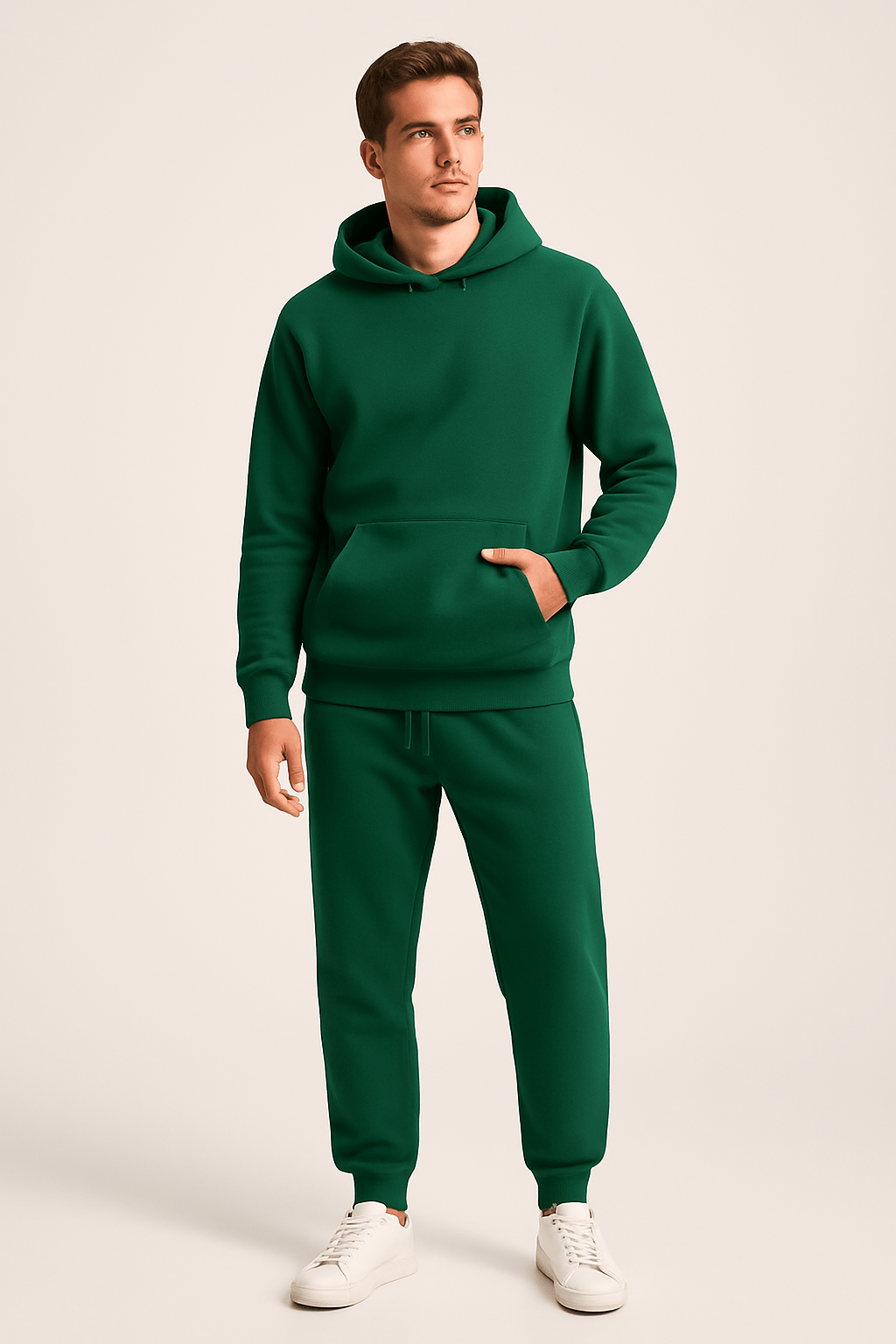 Unisex | Zacht ademend trainingspak met hoodie en joggerbroek 8