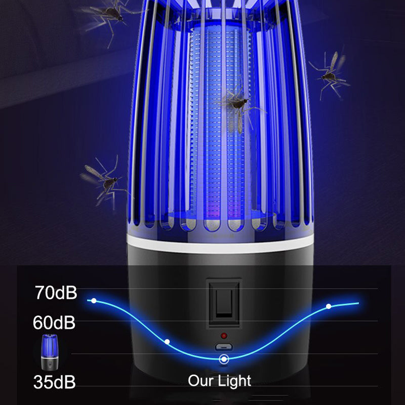 VORTEX | Oplaadbare muggenverdelger met LED-lamp 4
