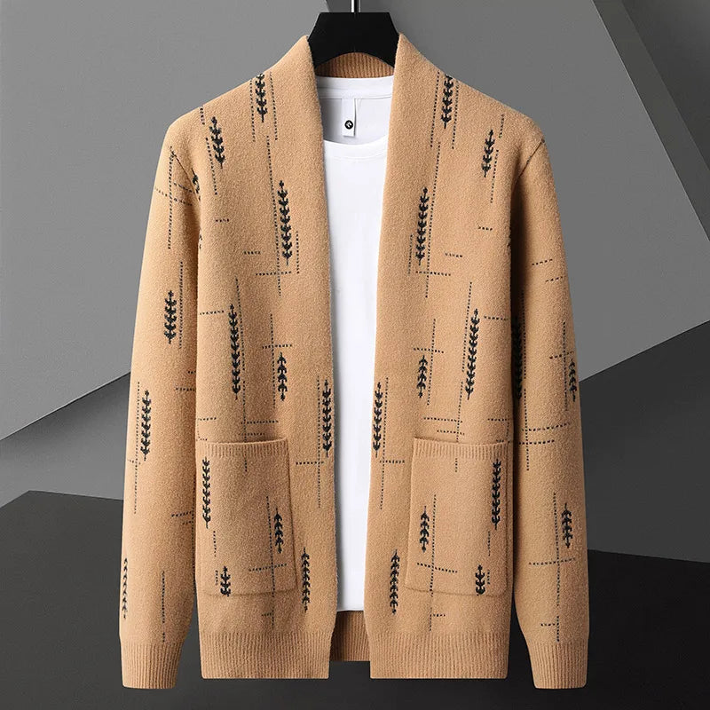 Vendici | Gebreide Heritage-print vest 0