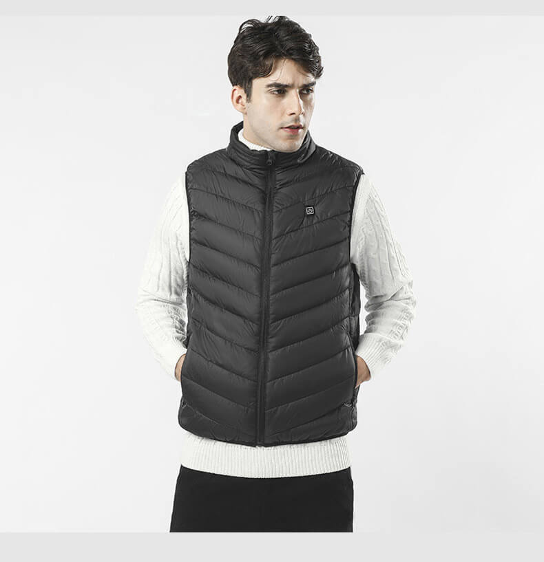 Verwarmd vest | Snelle verwarming, drie lagen isolatie 4