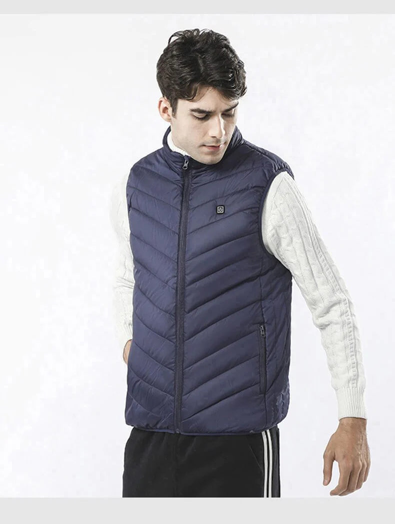 Verwarmd vest | Snelle verwarming, drie lagen isolatie 6