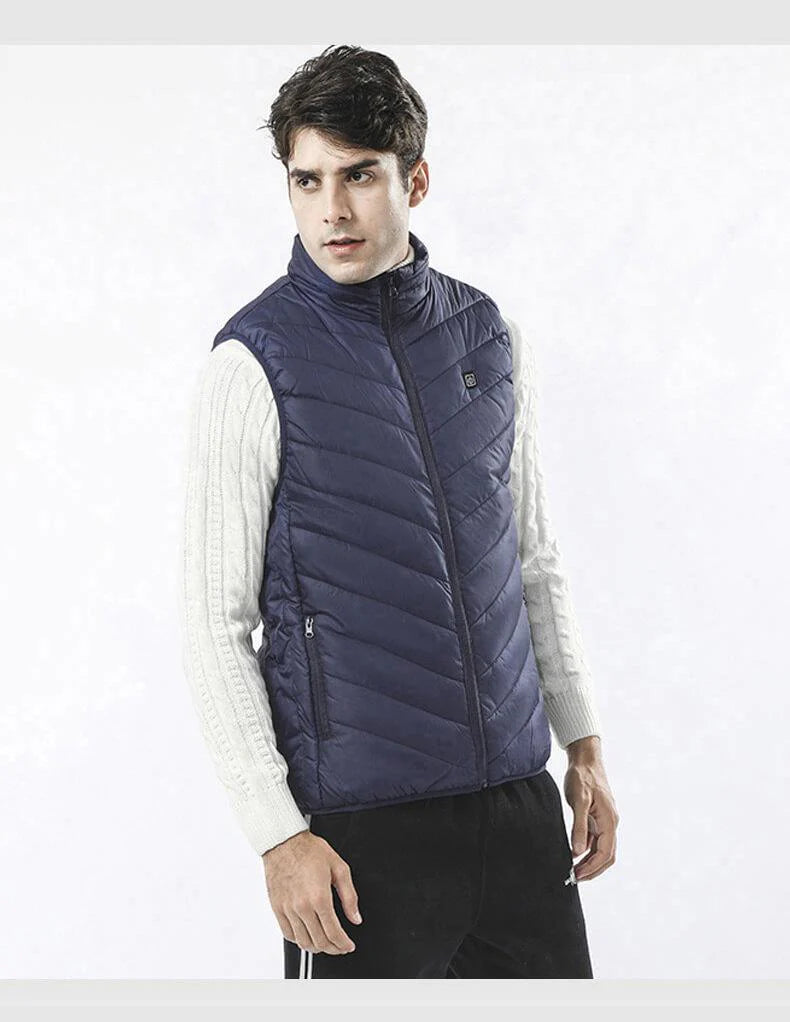 Verwarmd vest | Snelle verwarming, drie lagen isolatie 7