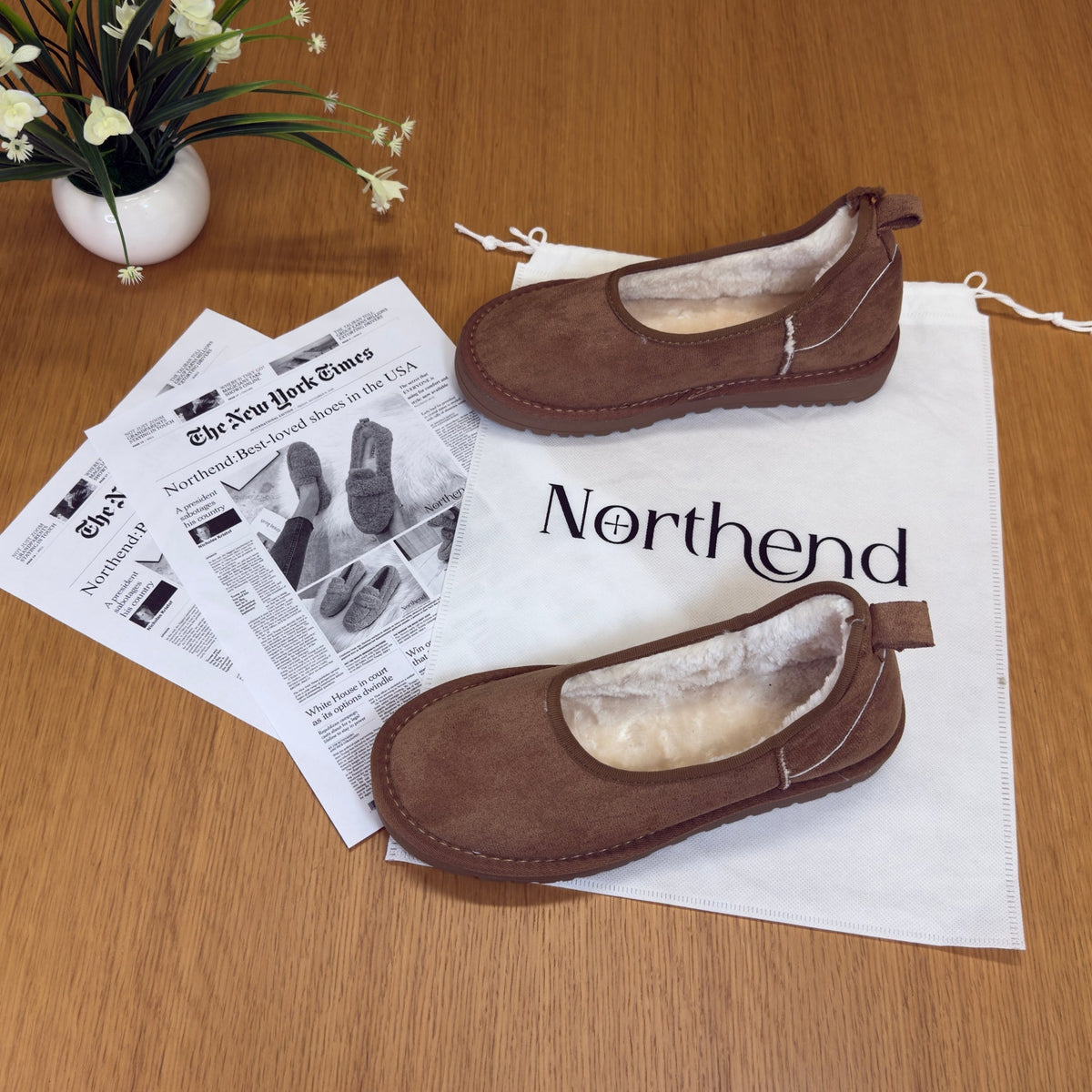 Vivian | Gevoerde Instapschoen Met Lage Schacht