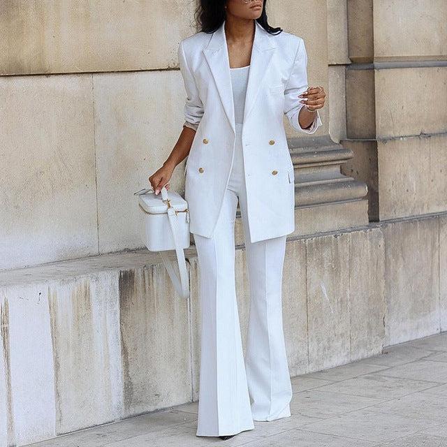 Fiona Blazer Set - Zomer Tweedelige Elegantie Set