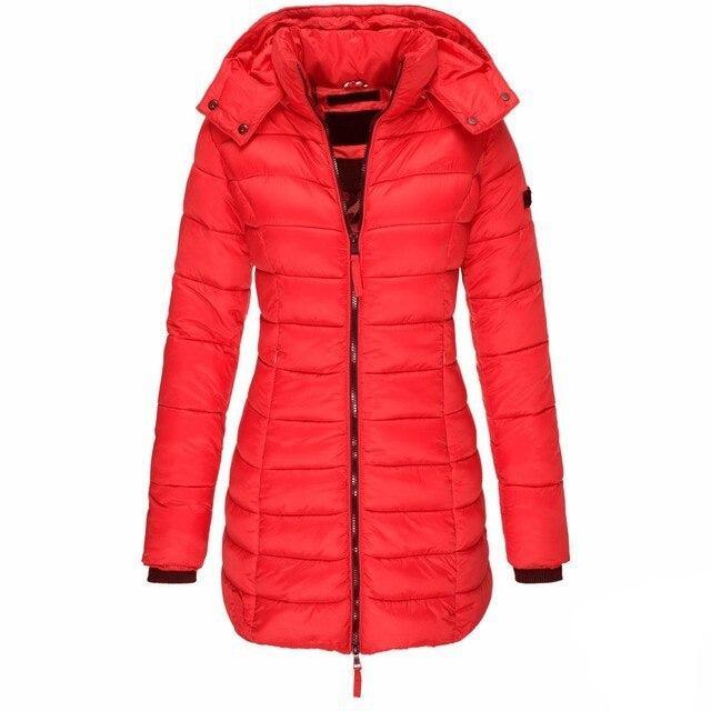 Clara - Manteau Mi-Long Cintré pour Femme