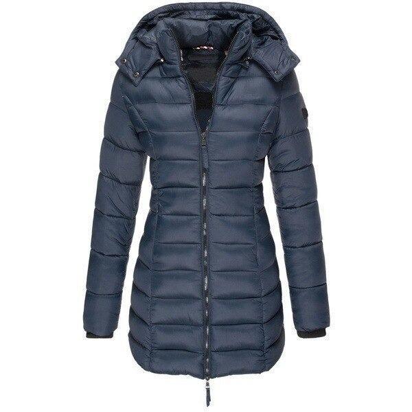 Clara - Manteau Mi-Long Cintré pour Femme