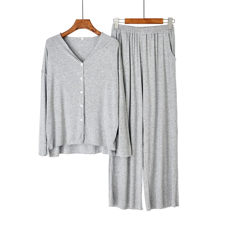 Winterlounge | Zachte twee-delige pyjama set 4