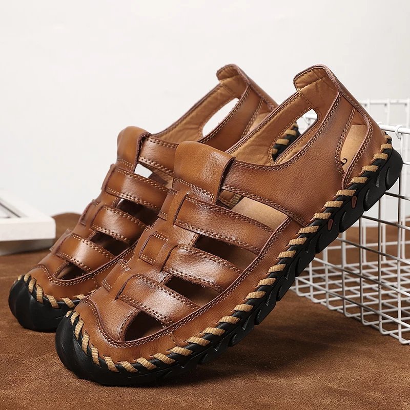 Xalvador | PU leren sandalen met verstelbare gesp 5