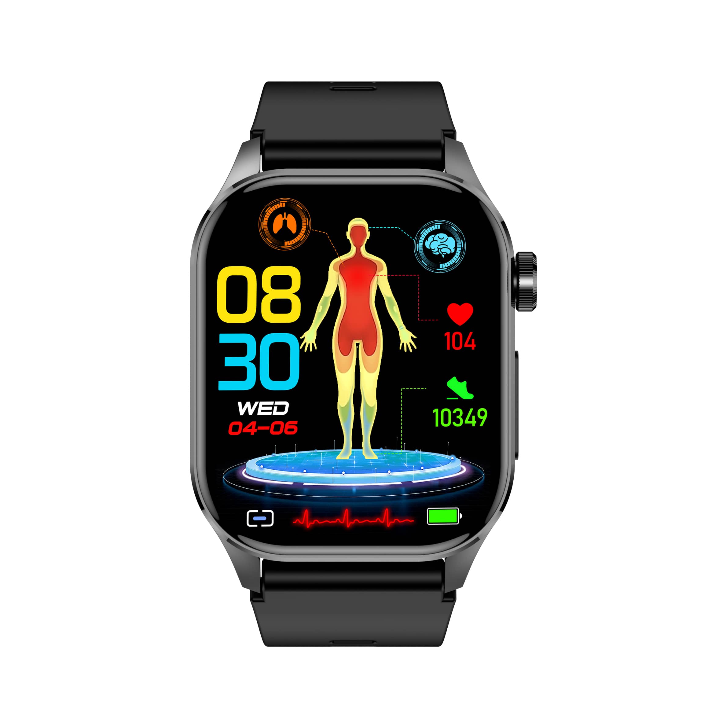 Zelara | ECG-monitoring smartwatch met AMOLED-scherm 3